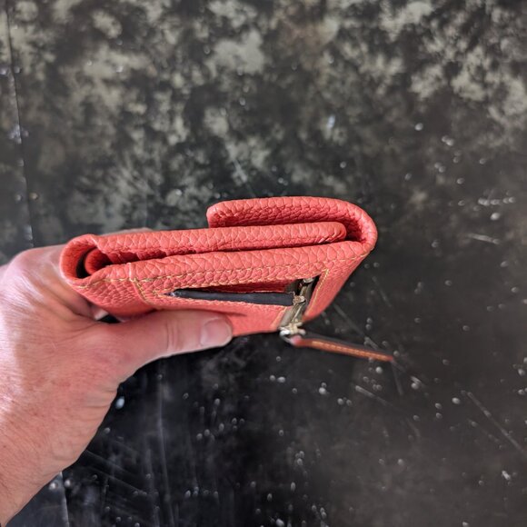 Dooney and Bourke Pebble Grain Flap Wallet - Picture 4 of 7